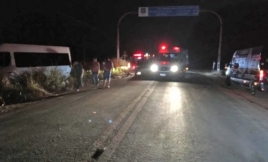 Luan Santana sofre acidente de carro a caminho de show em Mato Grosso