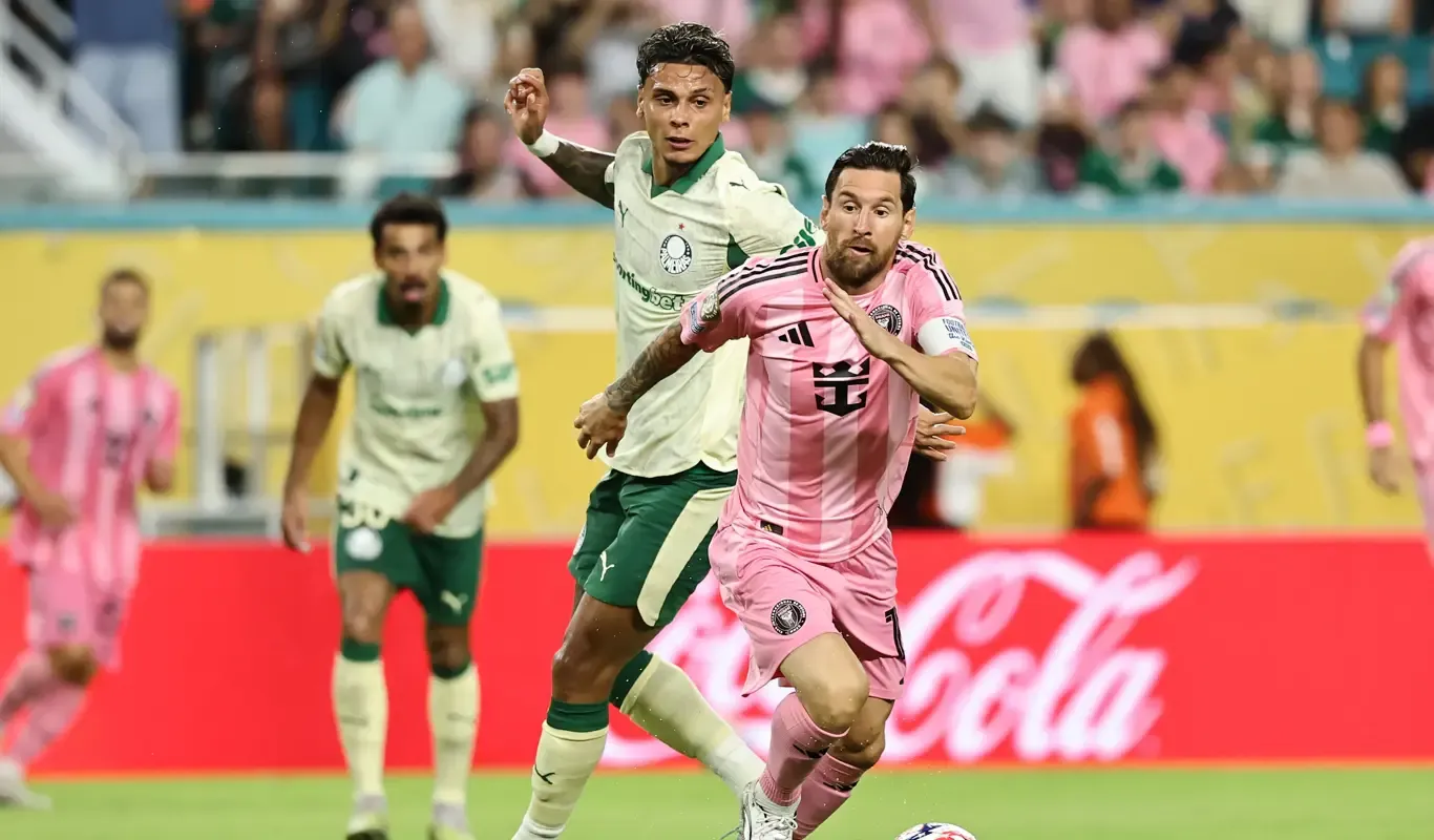 Palmeiras e Inter Miami empataram em 2 a 2. Foto: Reprodução | Fifa.Com