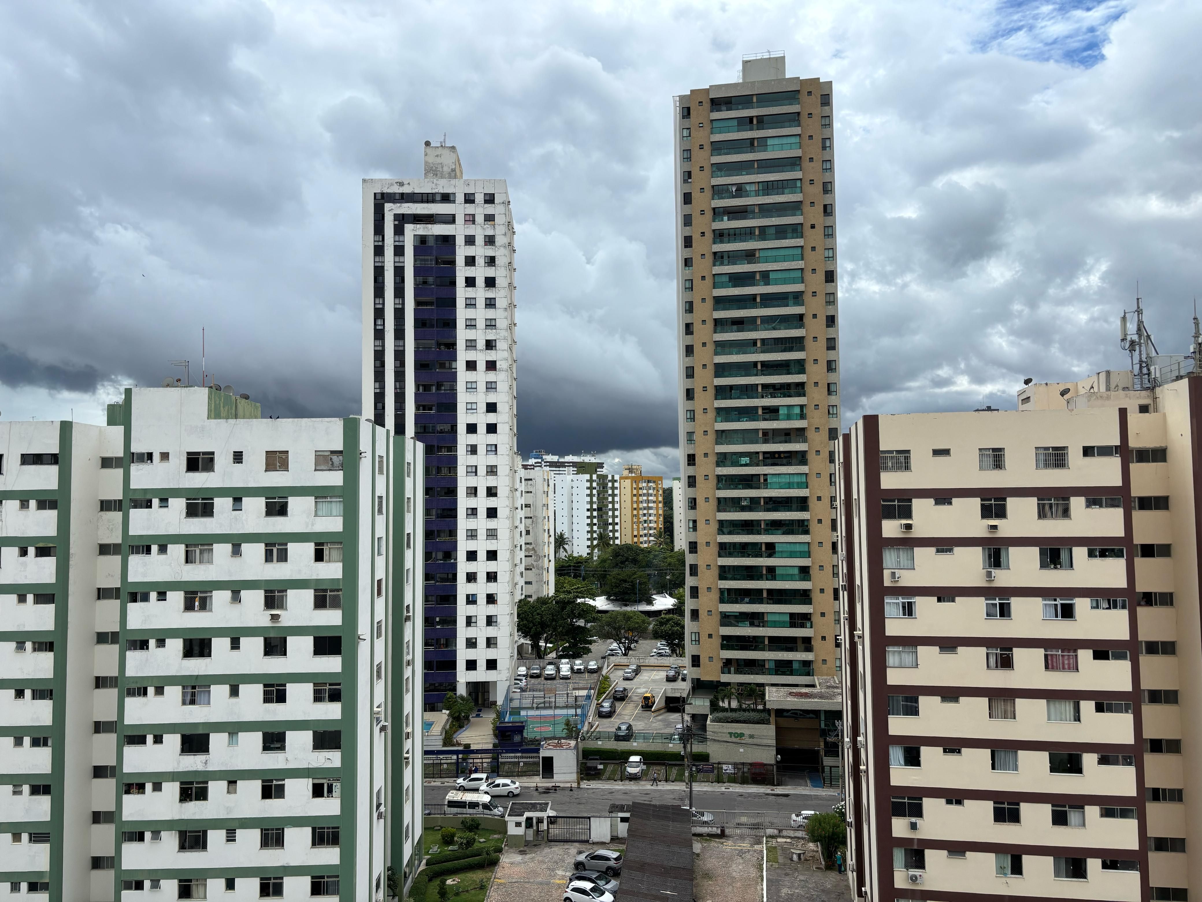 Previsão de chuva em Salvador. Foto: Aratu On