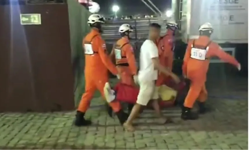 Durante briga, homem armado com facão faz cinco vítimas no Festival Virada; vídeo