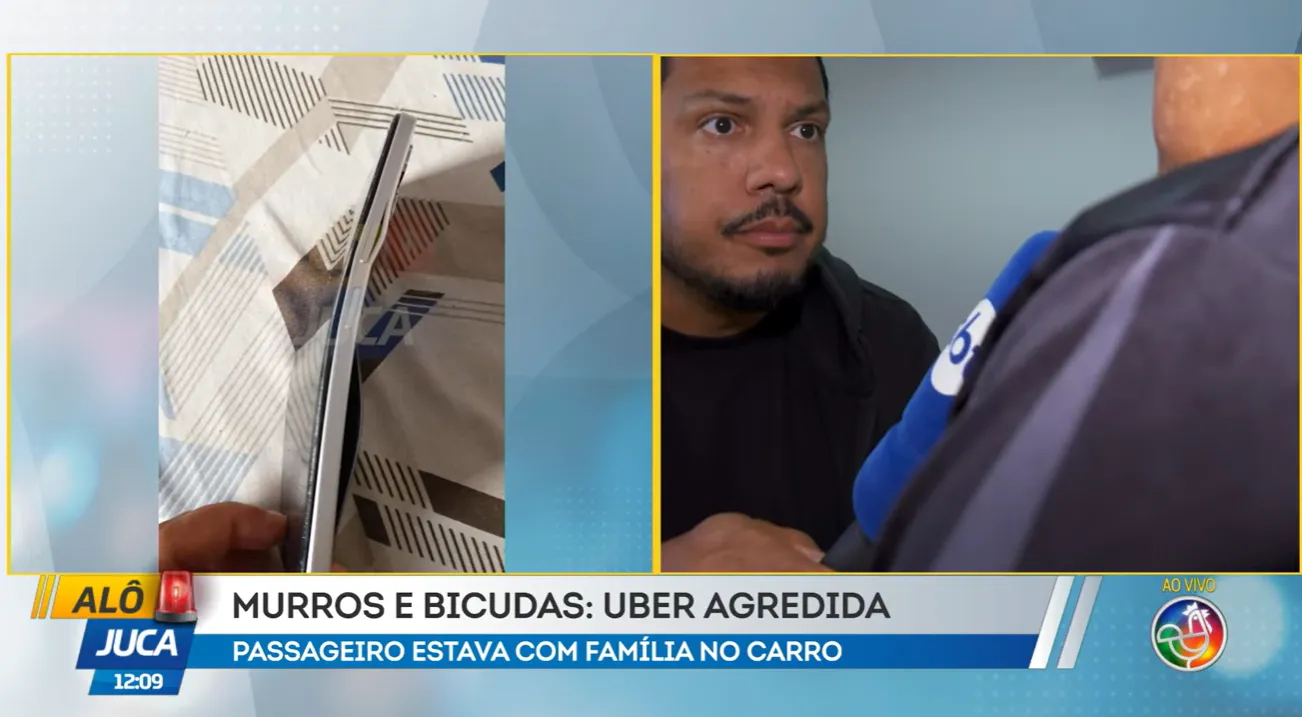 Motorista de app leva socos de passageiro após cancelar corrida em Arembepe