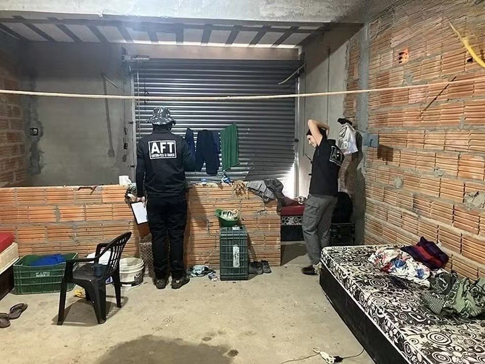 Trabalhadores resgatados 