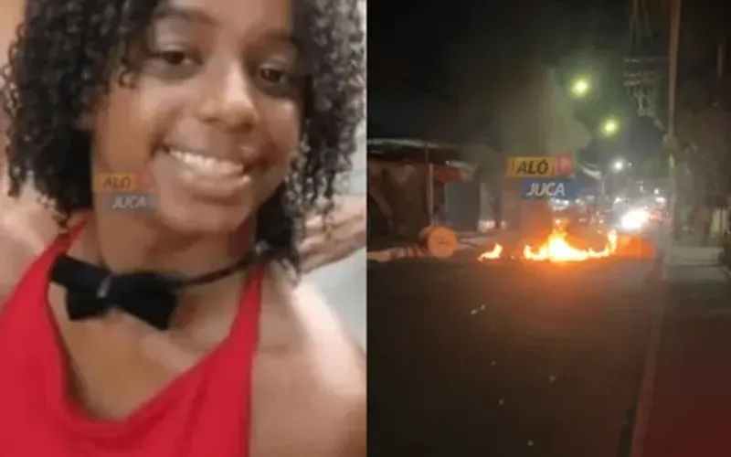 Na capital, o movimento avan&ccedil;ou por uma regi&atilde;o do bairro Jardim das Margaridas. Os manifestantes tamb&eacute;m avan&ccedil;aram com o protesto at&eacute; vias da cidade de Lauro de Freitas/Foto: Reprodu&ccedil;&atilde;o&nbsp;