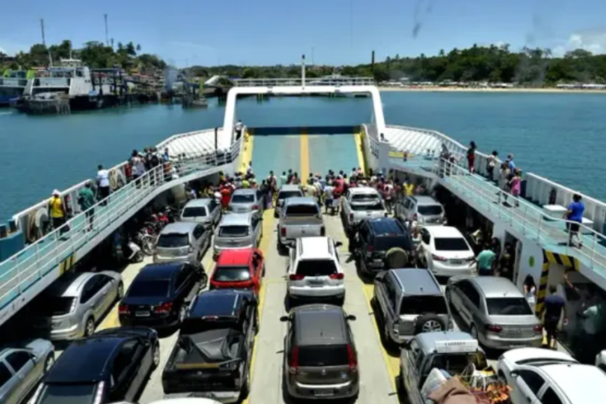 ila no ferry-boat segue intensa na noite desta quinta (8). Foto: Ilustra&ccedil;&atilde;o