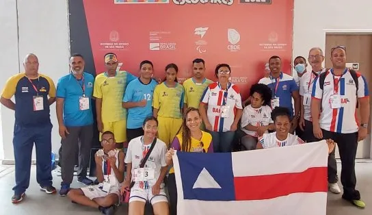 Delegação da Bahia ganha 10 medalhas na etapa nacional das Paralimpíadas Escolares 2022
