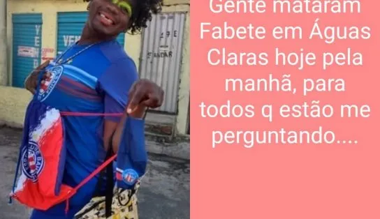 Execução de Fabety Bahia, figura conhecida em Cajazeiras, é fake; "a 'bicha' não morreu" 