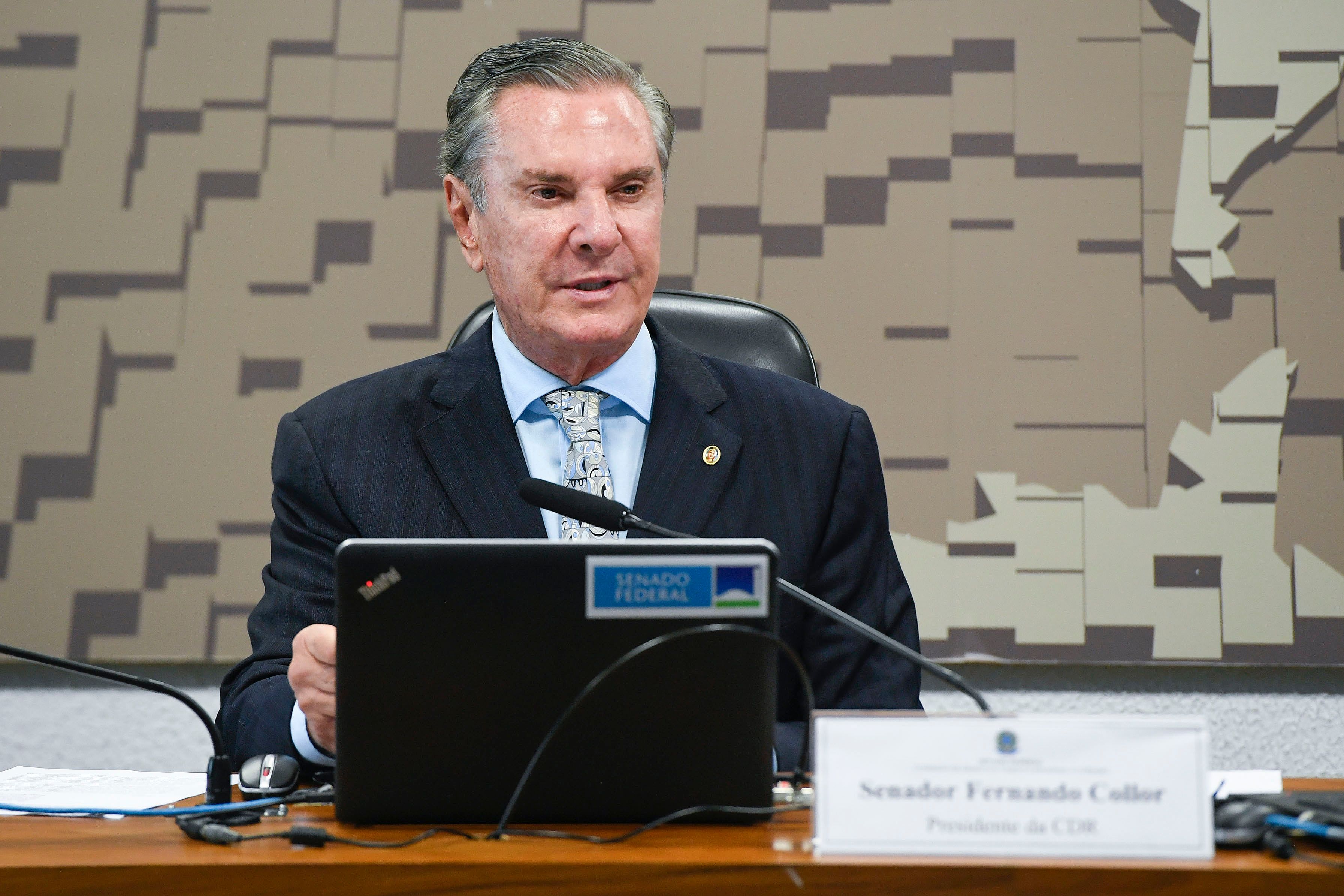 Último cargo de Fernando Collor foi o de senador | Foto: Jefferson Rudy/Agência Senado