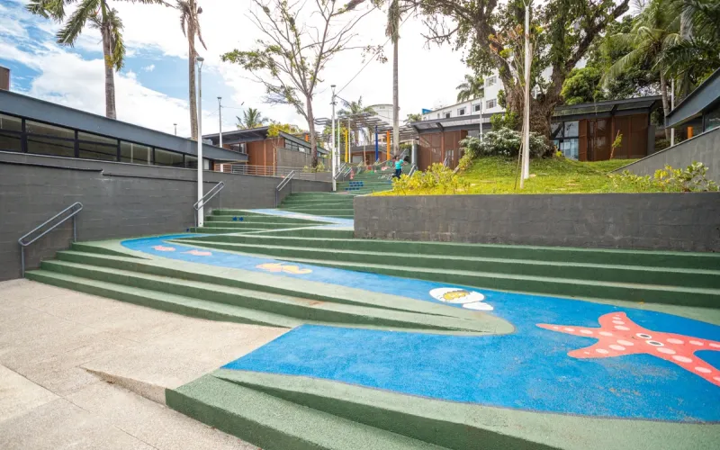 O grande destaque do CIMA é a sua sala imersiva, que oferece uma experiência multissensorial e gratuita/Foto: Igor Santos/Secom PMS
