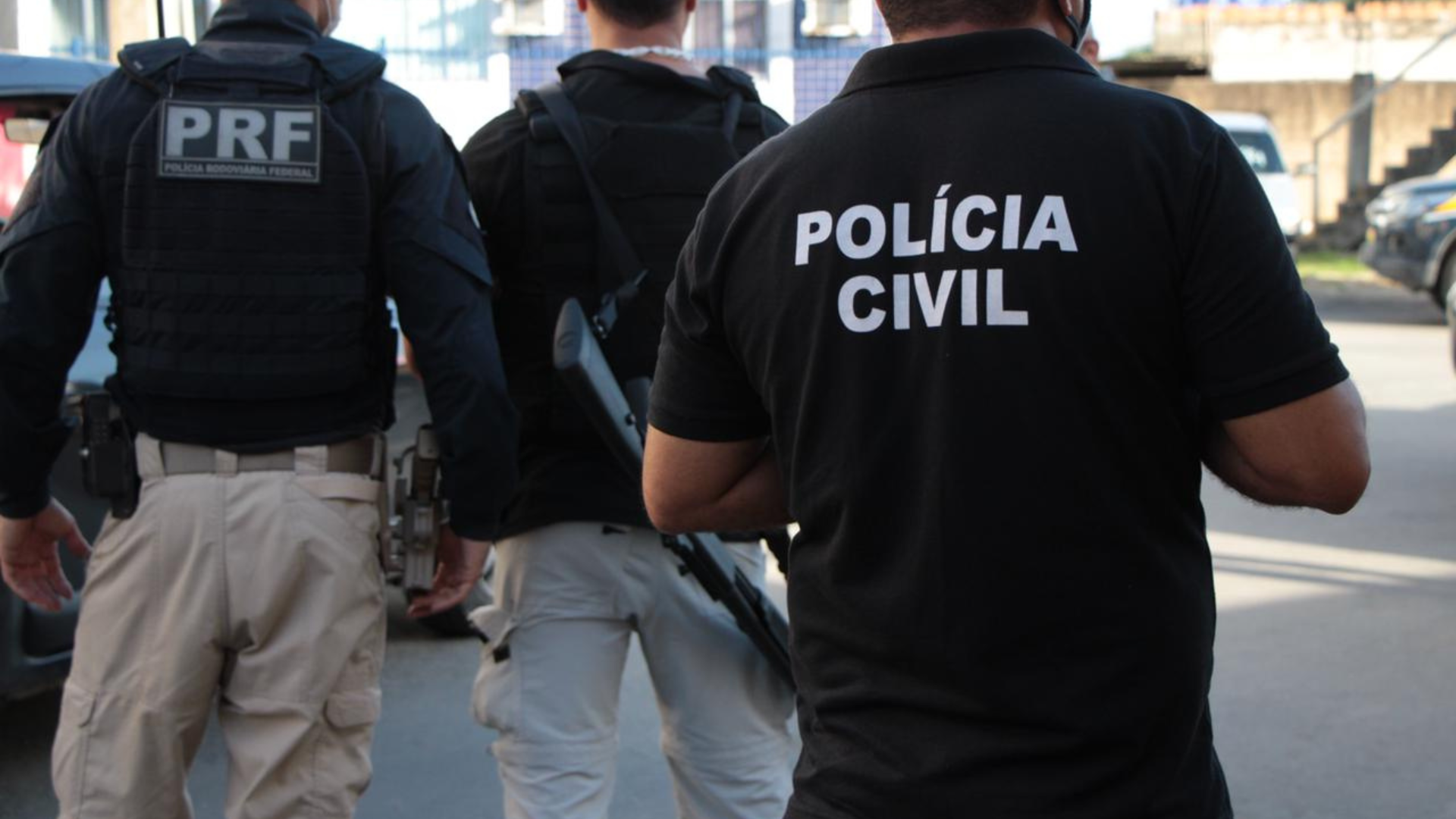 Homem foi preso tentando fugir pela BR-324. Fonte: Divulgação/Ascom - PC