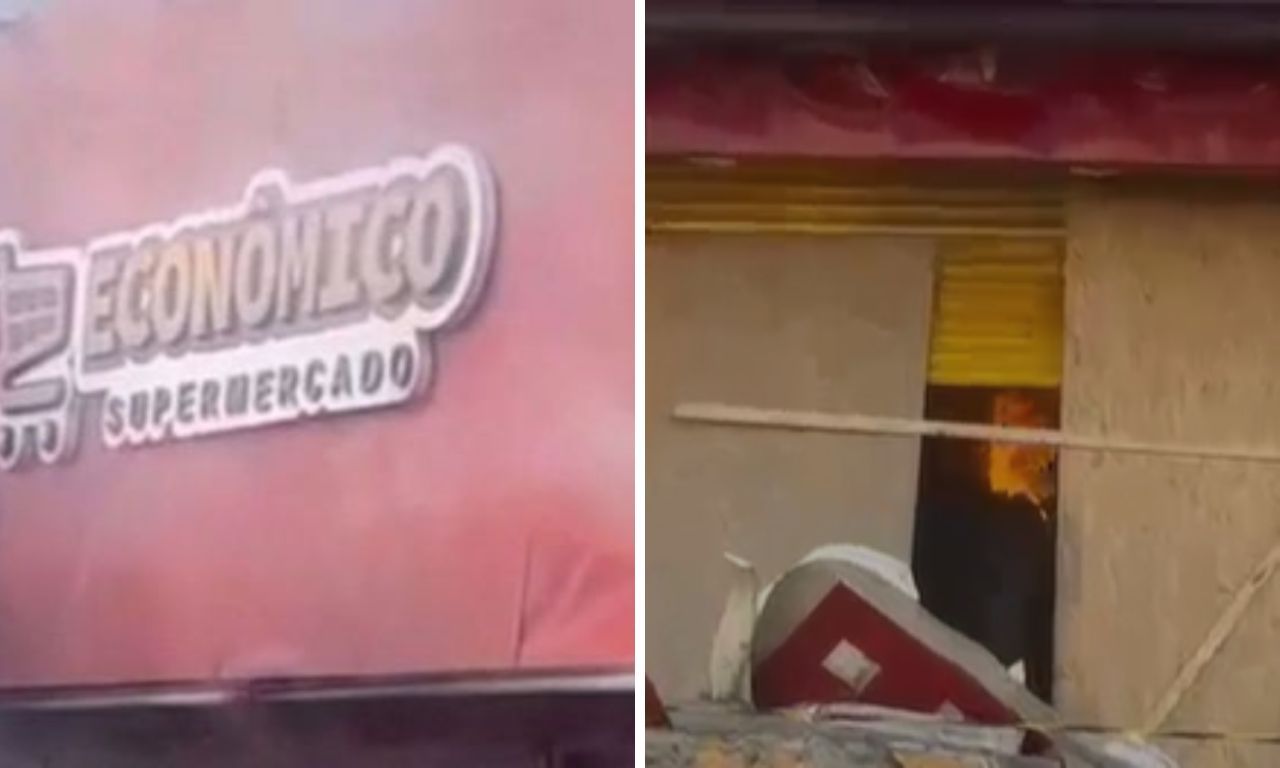 Inc&ecirc;ndio volta a atingir supermercado em Paripe. Foto: redes sociais