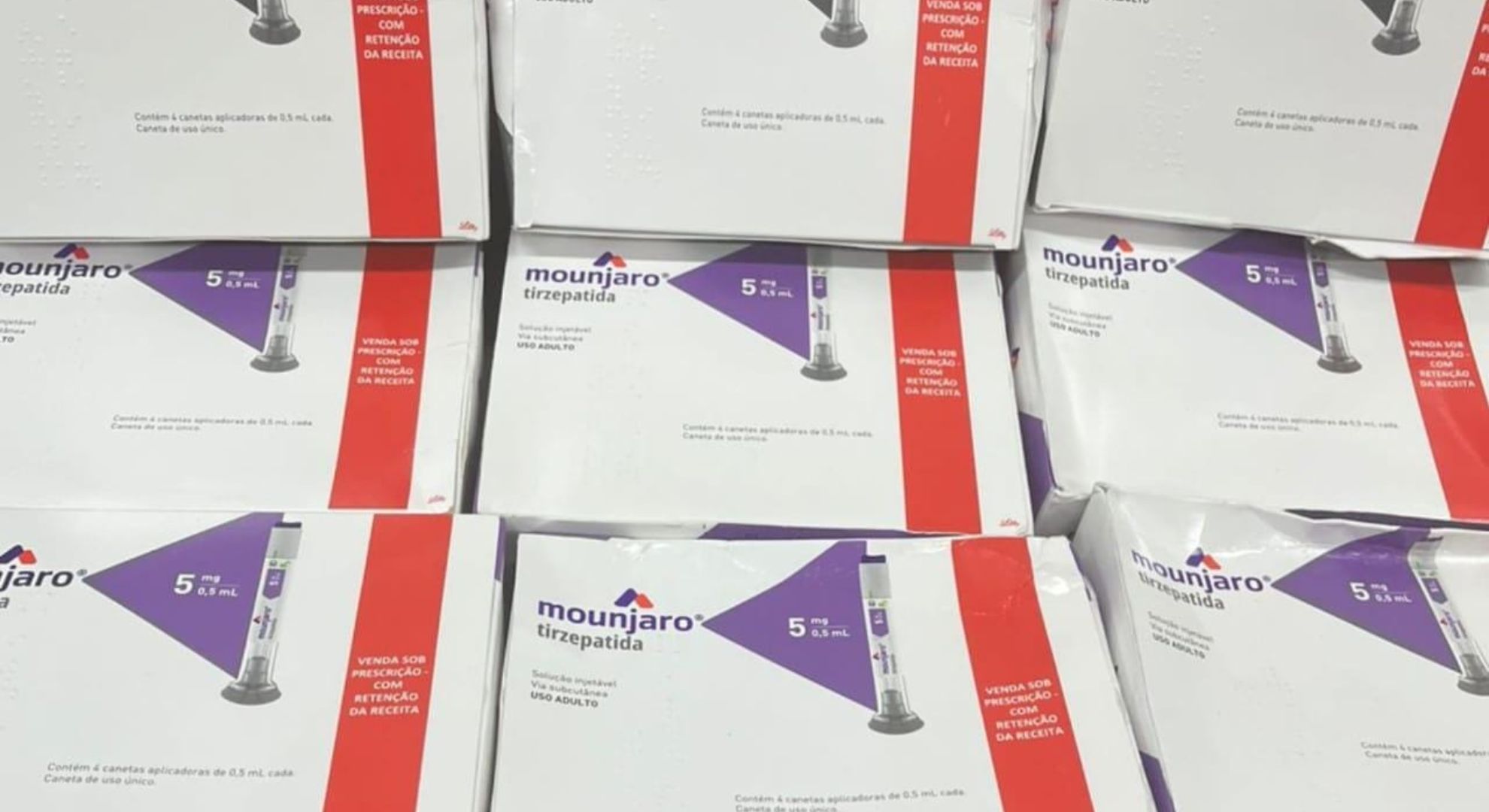 Canetas emagrecedoras roubadas em Salvador. Foto: Bpfrv (batalhão Apolo)