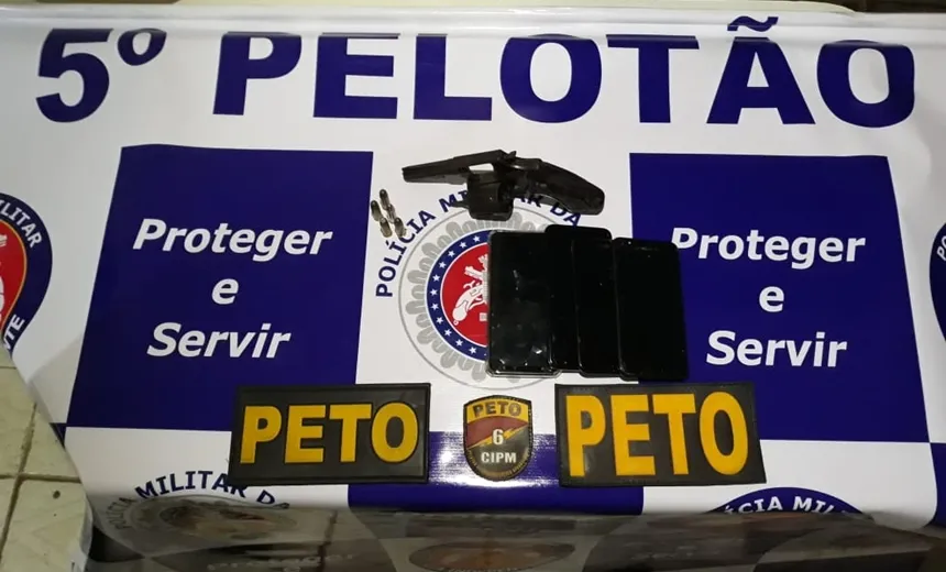 Dois suspeitos são presos em flagrante e três motos são apreendidas em Itapicuru
