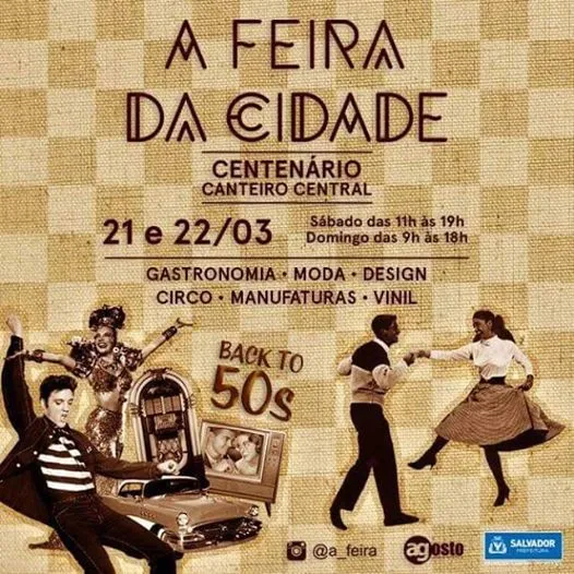 Retrô: Feira da Cidade volta homenageando os anos 50