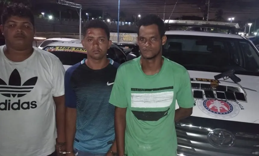 Três suspeitos de assaltos durante o Carnaval são presos na Cidade Baixa