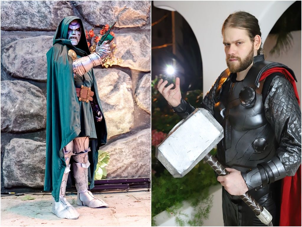 Victor Karl é fundador do grupo Cosplayers BA, voltado para Cosplays, uma das vertentes do Orgulho Nerd e seu universo. Fotos: GigaXis e André Tapioca