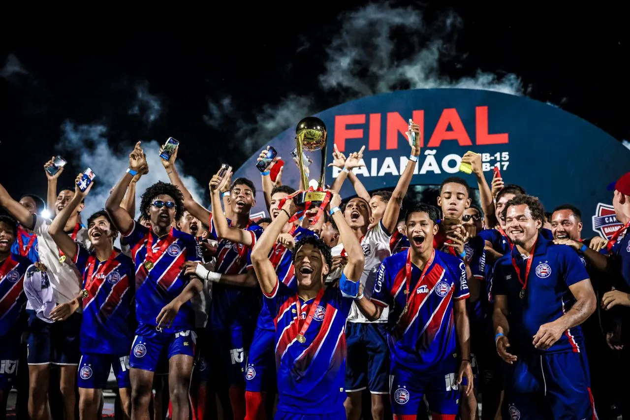 Bahia empata com o Vitória e fatura o título do Campeonato Baiano sub-15