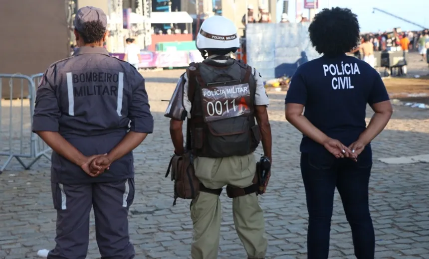 São João: forças de segurança empregam mais de 25 mil profissionais no estado