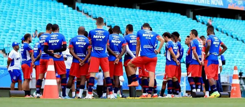 CHEGA MAIS: Com três novidades, Bahia encerra preparação para jogo que vale G-4