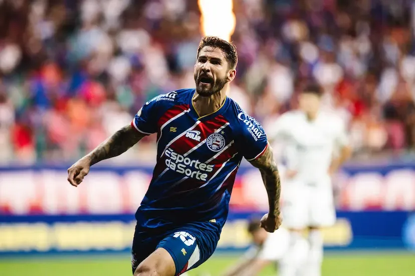 Everaldo tem 34 gols pelo Bahia. Foto: Divulgação/Bahia