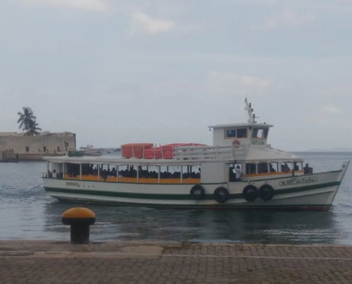 Mau tempo mantém travessia Salvador-Mar Grande suspensa