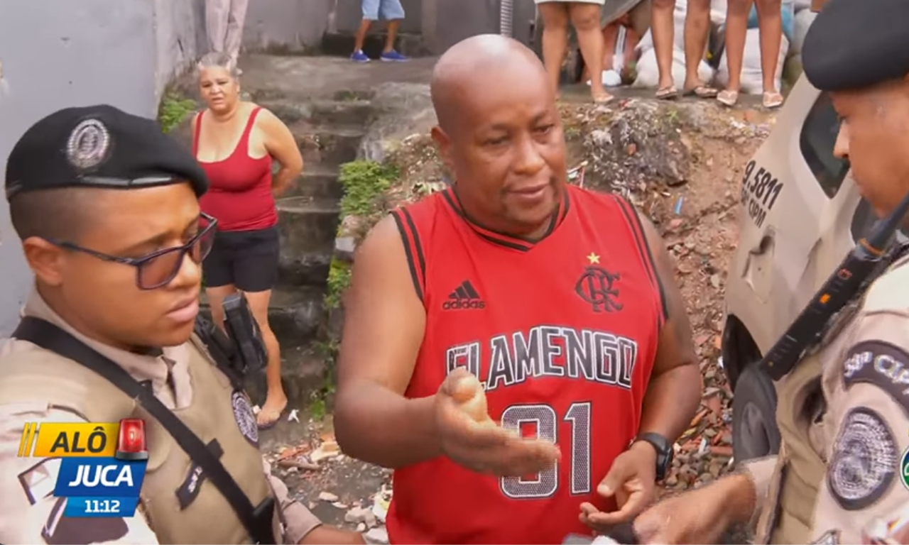Professor de boxe é detido após agredir irmã com deficiência em Salvador.Foto: TV Aratu