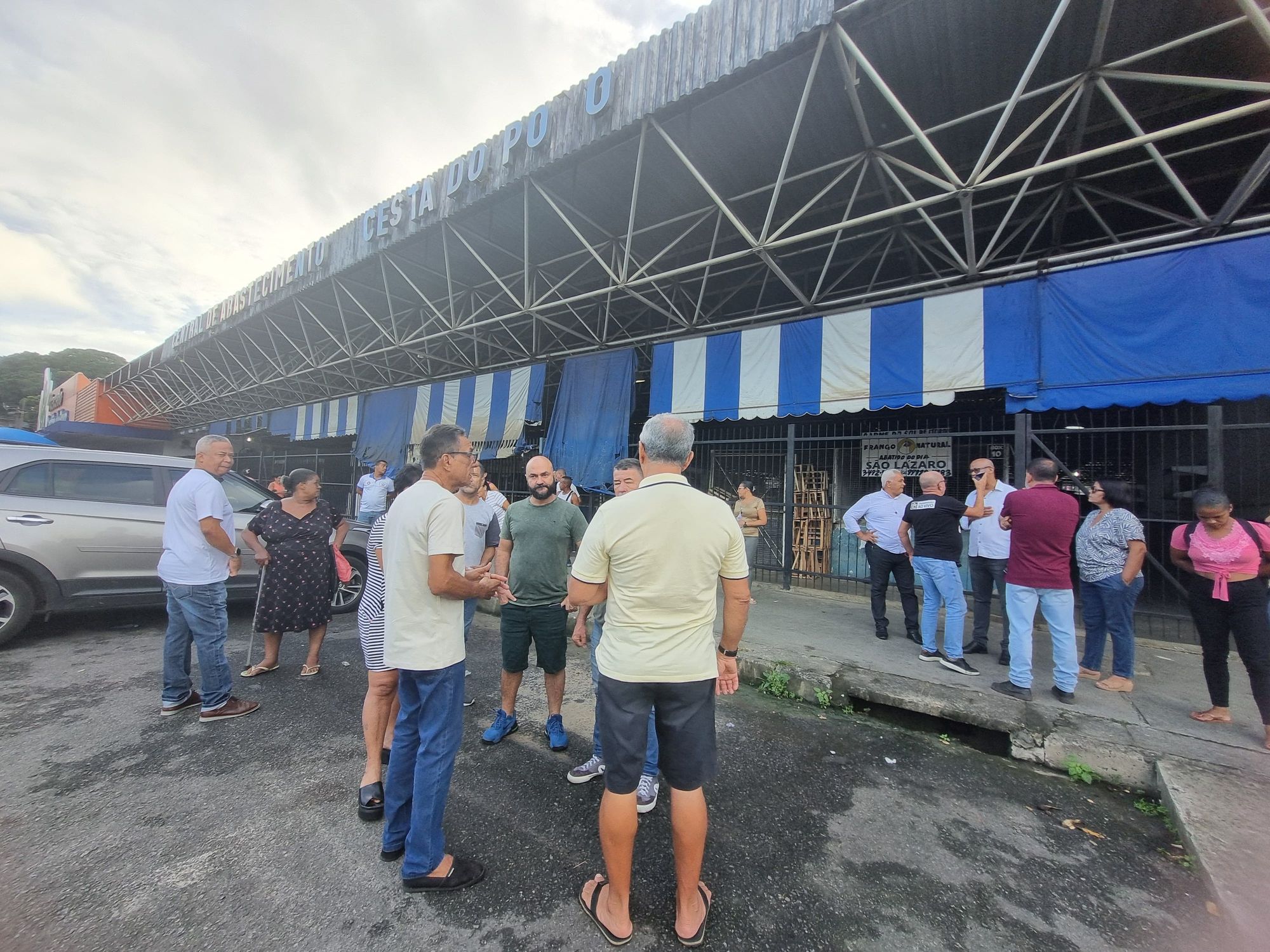 A Ceasa do Ogunjá foi interditada no dia 29 de maio. Foto:Lorena Dias/TV Aratu
