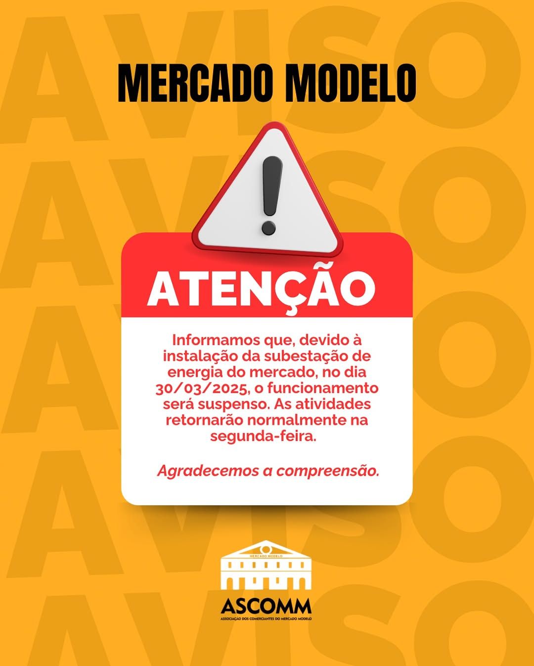 Comunicado Mercado Modelo