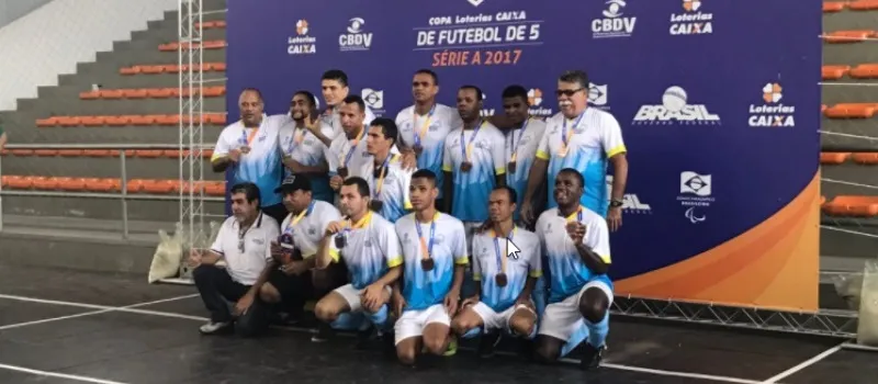 FUT 5: Com campeões paralímpicos, time baiano fica em terceiro lugar em campeonato brasileiro; Vídeo