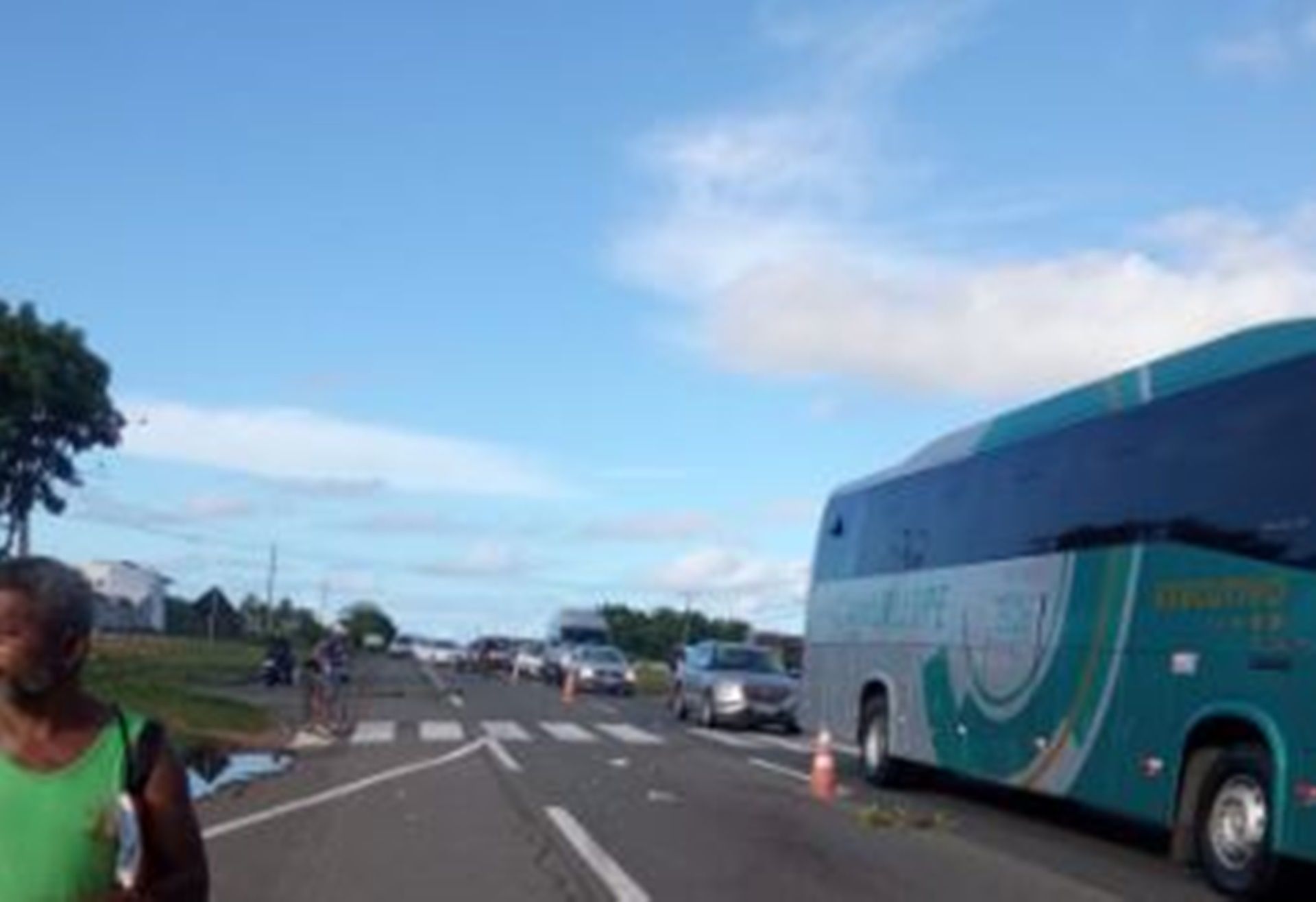 Policial civil não teve o nome identificado. Foto: Leitor Aratu On