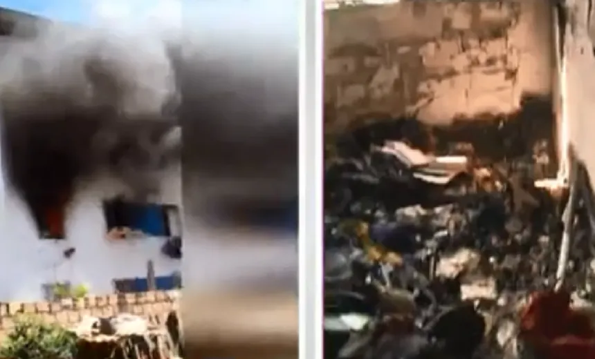 Incêndio em Cajazeiras deixa família desabrigada; vizinhos fazem campanha