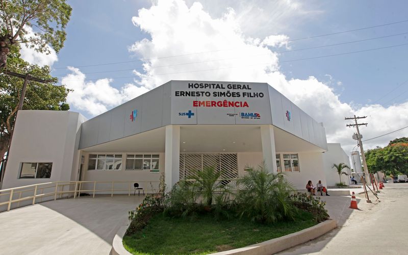 O Hospital Ernesto Sim&otilde;es Filho &eacute; refer&ecirc;ncia no atendimento de v&iacute;timas de trauma na capital baiana/Foto: Divulga&ccedil;&atilde;o/Hospital Ernesto Sim&otilde;es Filho