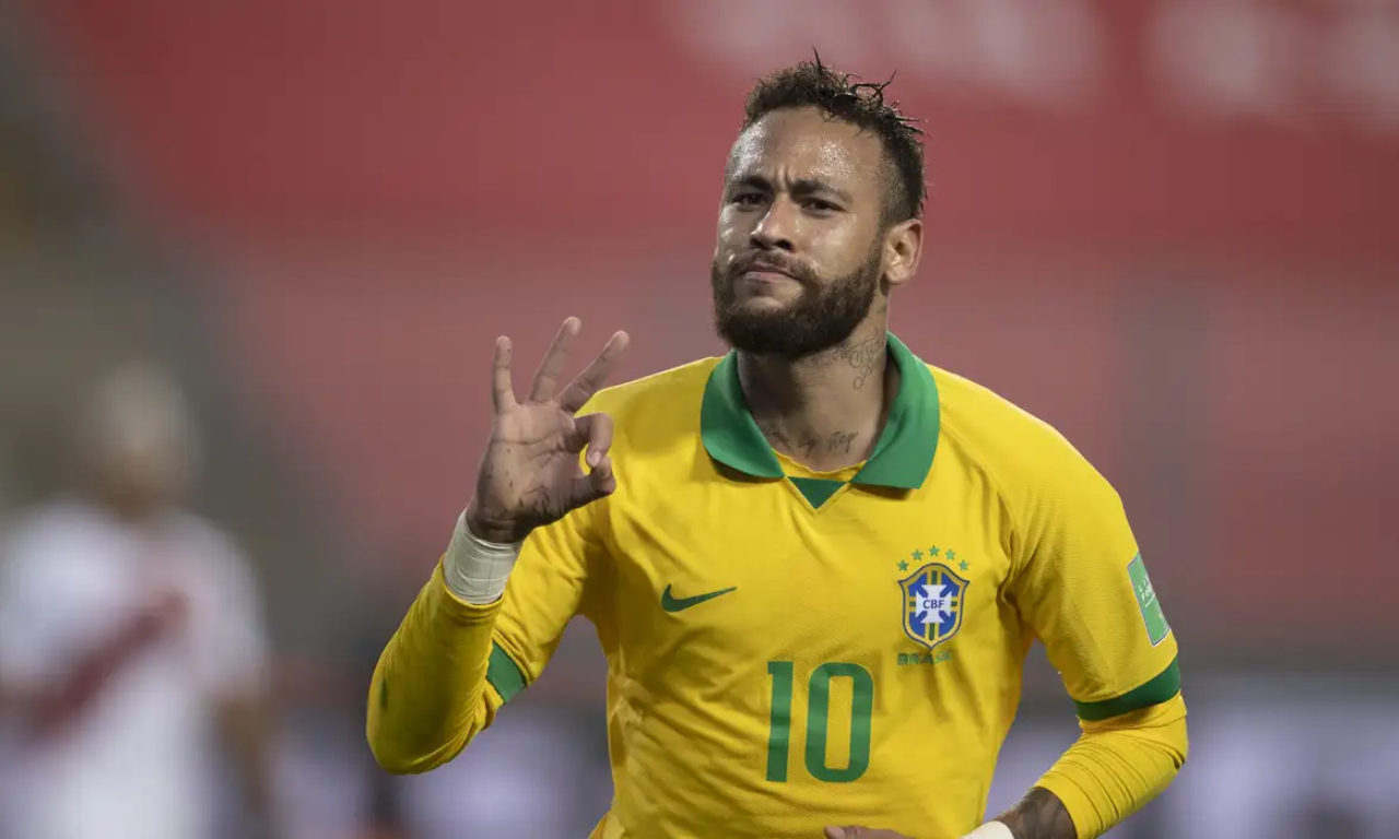 Neymar foi um dos jogadores convocados pelo t&eacute;cnino Carlos Ancelotti na segunda-feira. Foto: Lucas Figueiredo | CBF