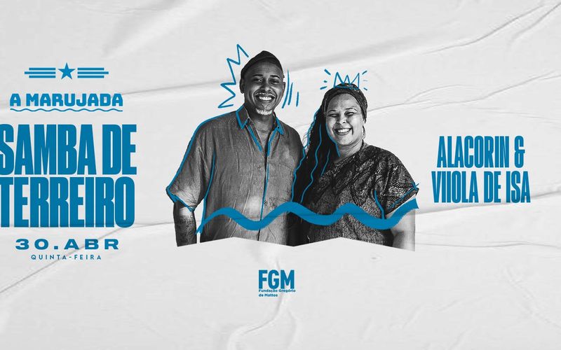 O projeto Samba de Terreiro re&uacute;ne o grupo de ogans Alacorin e a Viola de Isa em um evento fixo que acontece todas as quintas-feiras em Salvador/Foto: Divulga&ccedil;&atilde;o
