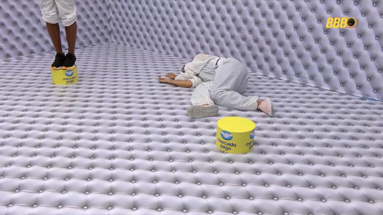 Quarto Branco BBB 26.|Foto: Reprodu&ccedil;&atilde;o Rede Globo