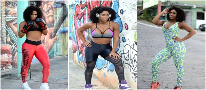 METABOLISE: Lise Oliveira mostra looks ‘baphônicos’ para arrasar na academia