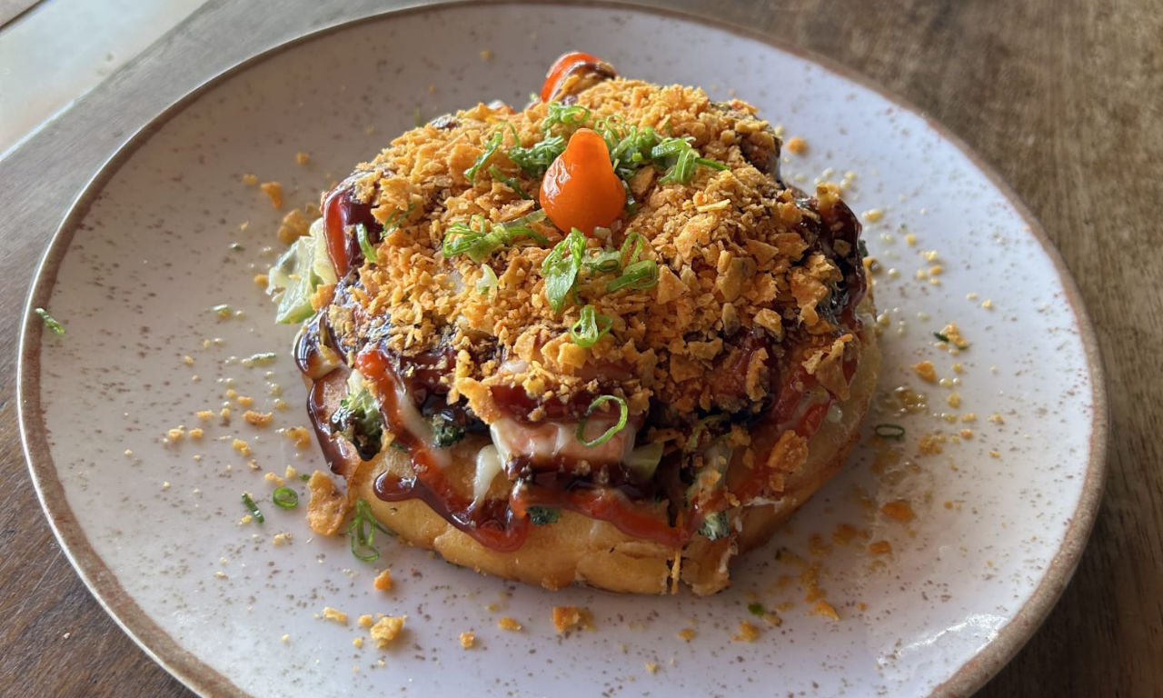 Pizza de Sushi. Foto: Divulgação | Orient Fast