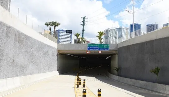 "Mergulhão" é inaugurado na região da Avenida Tancredo Neves, em Salvador; veja o que muda no trânsito  