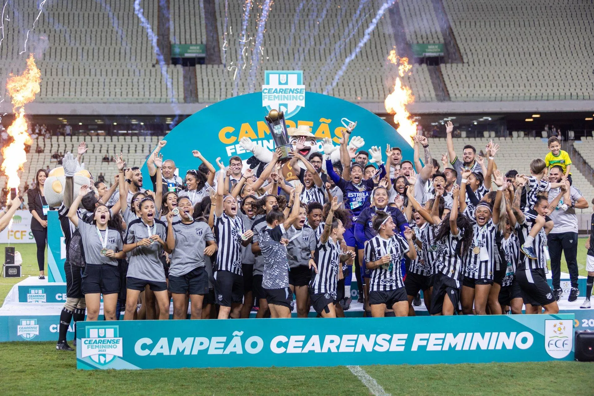 Ceará anuncia fim da equipe feminina por corte de gastos; ‘Meninas’ representavam 1% do orçamento