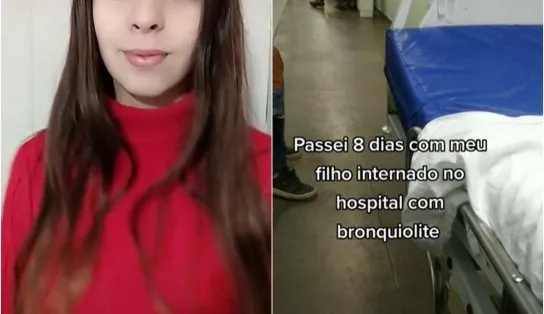 Jovem diz que foi traída enquanto estava no hospital com o filho; "foi no segundo dia" 