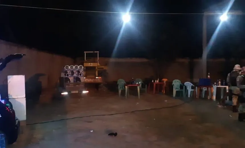 Homem é preso traficando durante &#8220;festa do paredão&#8221; em Simões Filho