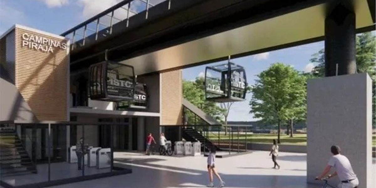 Projeto do Teleférico de Salvador previsto para implantação no Subúrbio Ferroviário da capital baiana