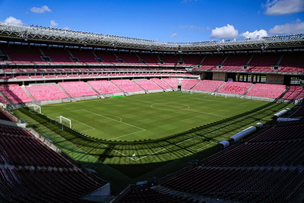 Retrô x Bahia jogam na Arena Pernambuco, pela Copa do Brasil. Foto: Reprodução/Diário de Pernambuco