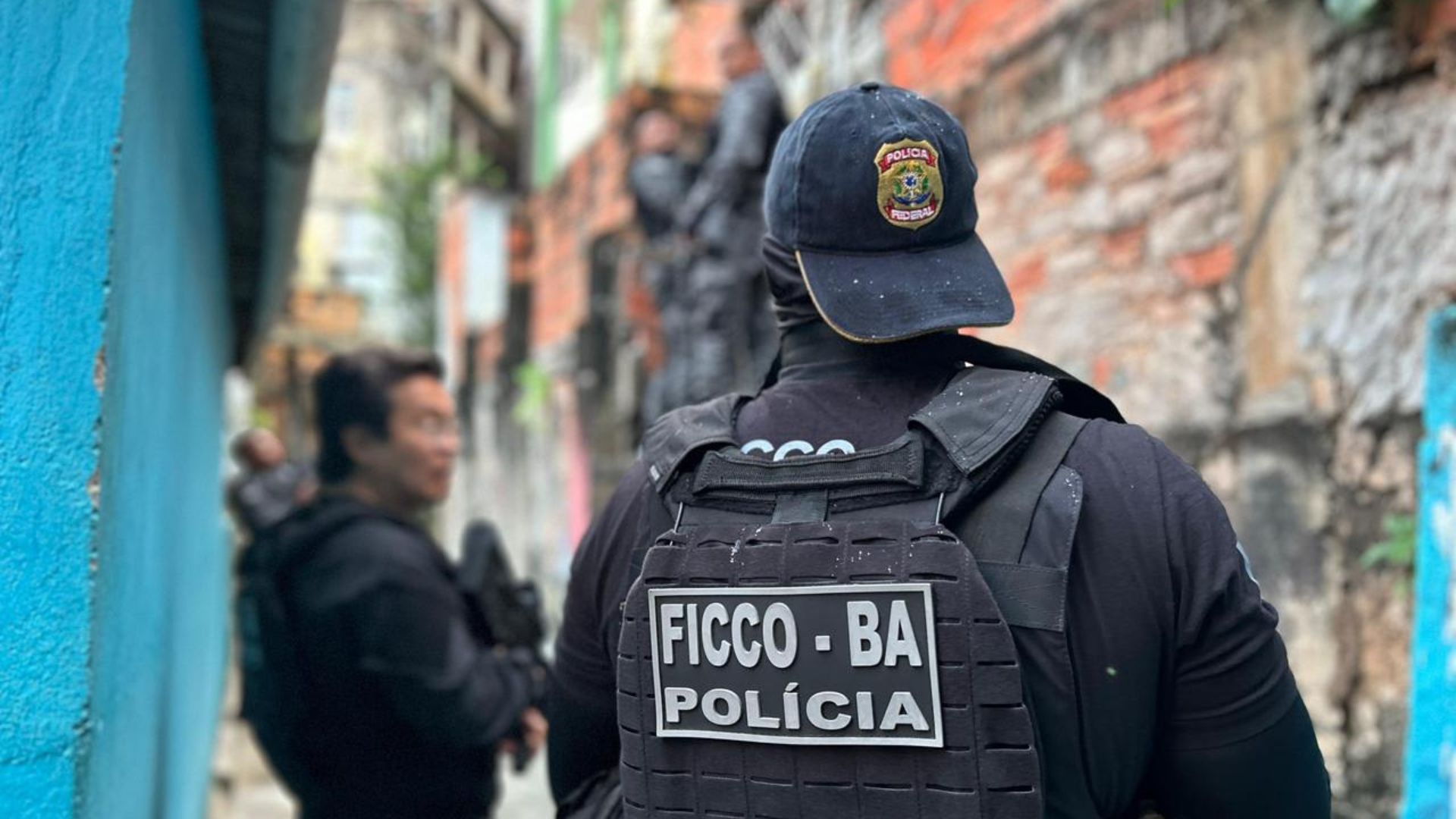 Suspeito de liderar fac&ccedil;&atilde;o criminosa em Salvador. Foto: Ascom PC
