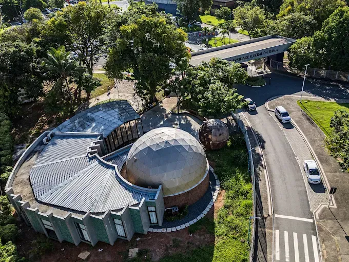 O Planetário da UFBA é o primeiro de Salvador e foi inaugurado em março de 2024. Foto: Divulgação / Planetário da UFBA