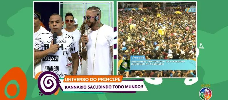 DE VOLTA: Com dois ex-integrantes da New Hit, Kannario se apresenta no Universo; Veja vídeo