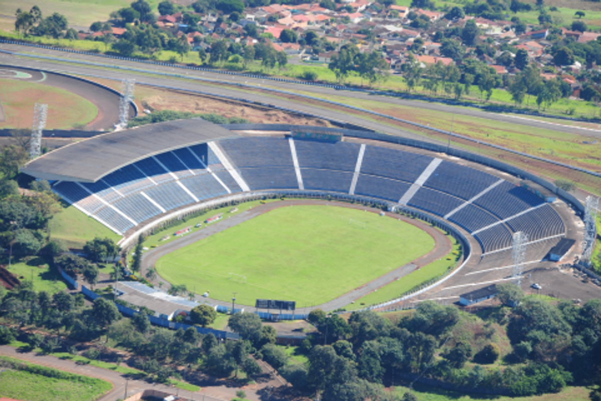 Jacuipense e Palmeiras jogam no Estadio do Caf&eacute;, em Londrina. Foto: Reprodu&ccedil;&atilde;o