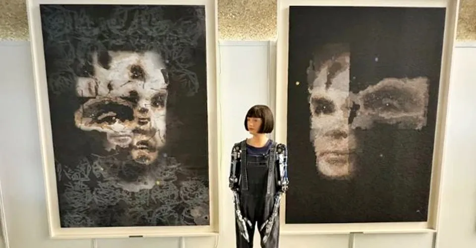Obra de arte feita por robô humanoide é vendida por R$ 7,4 milhões