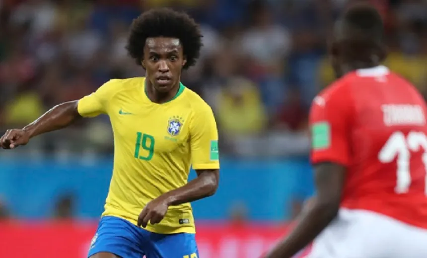 CBF anuncia que o atacante Willian, do Chelsea, irá substituir Neymar na Copa América