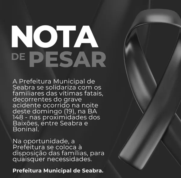 Foto: prefeitura de Seabra