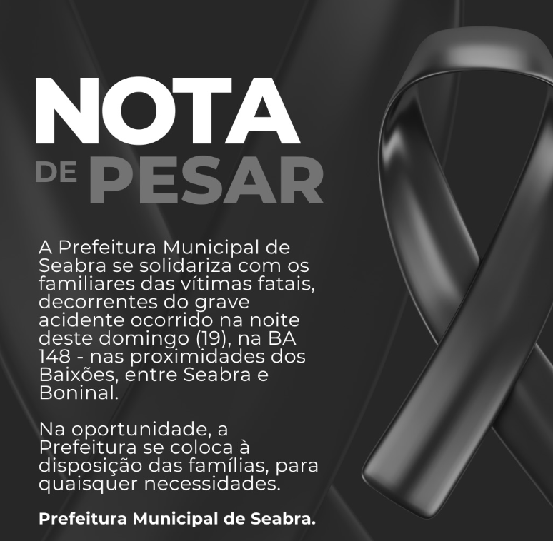 Foto: prefeitura de Seabra